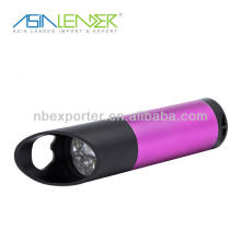 Bright light torch with bottle opener